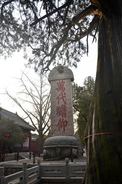 宣和重修泰岳庙记碑