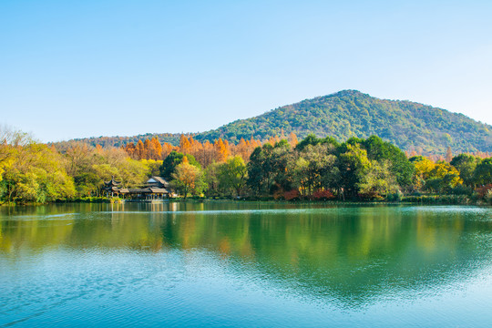 西湖山水