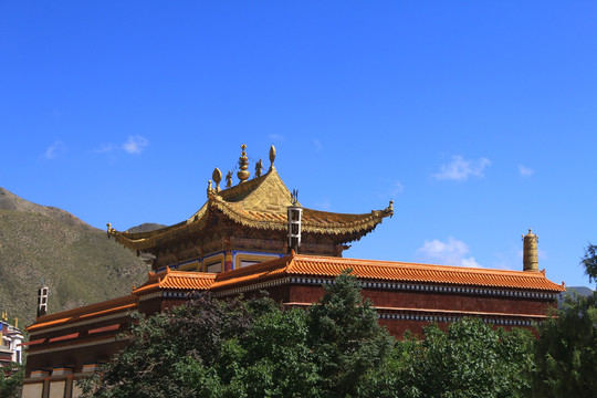 甘肃夏河拉卜楞寺