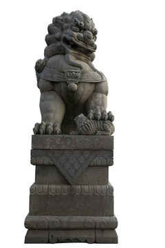 工艺石雕狮子