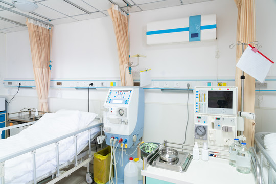 医院病房的透析设备