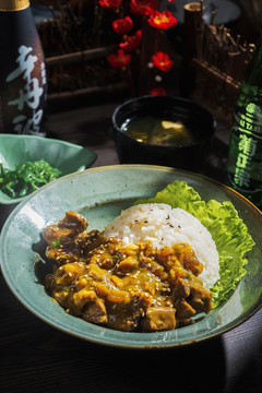 牛肉咖喱饭