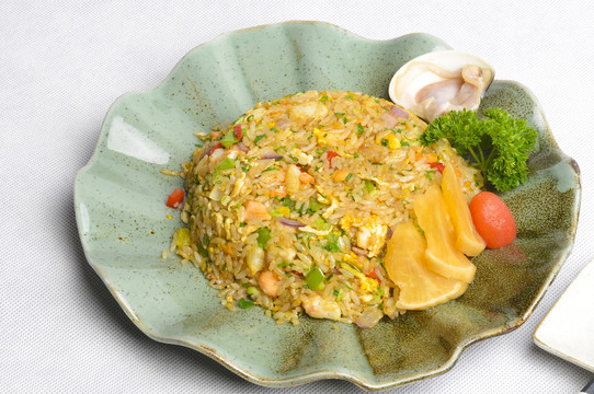 海鲜炒饭
