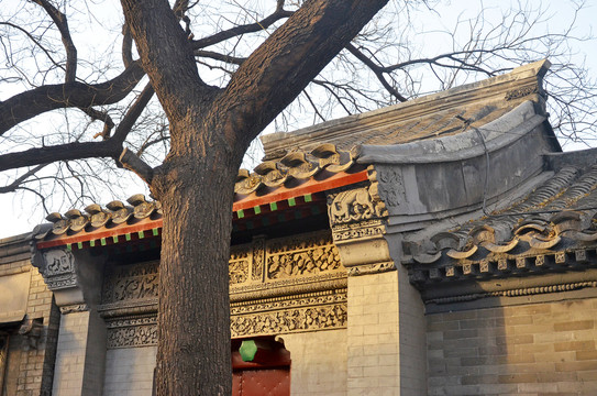 北京东四胡同古建筑