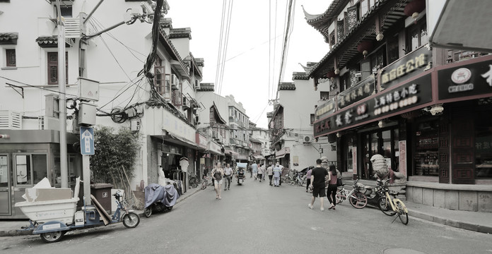 上海老街老照片