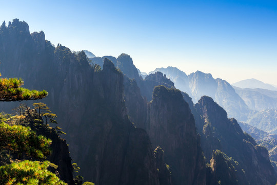 安徽黄山自然风景