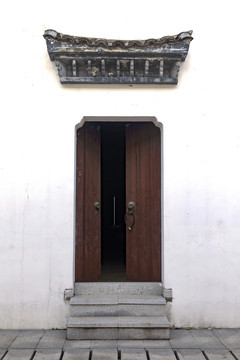 徽派建筑门