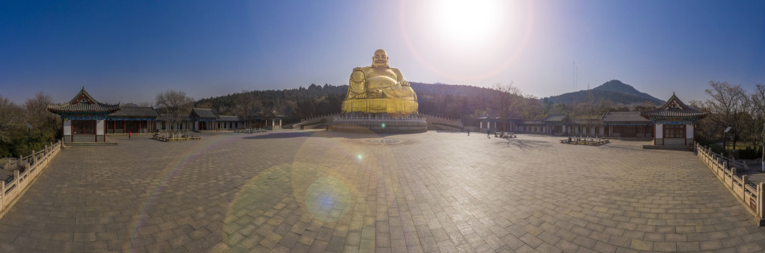 弥勒胜苑全景宽幅大图