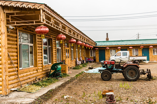 东北民居农家院