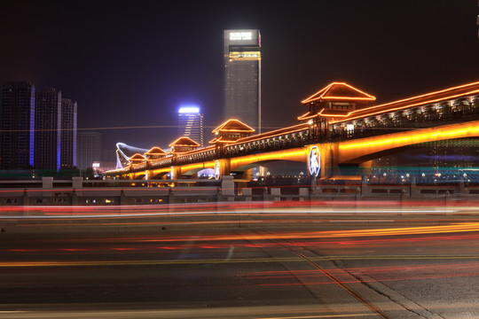 宝鸡夜景