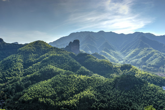 浙江武义大红岩群山