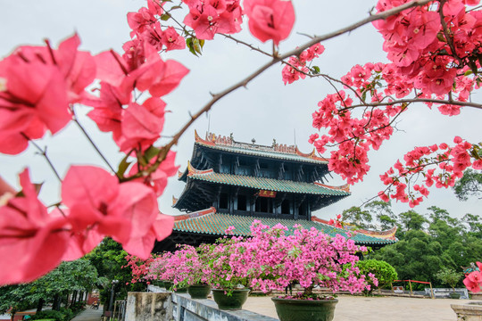 容县真武阁广西古建筑