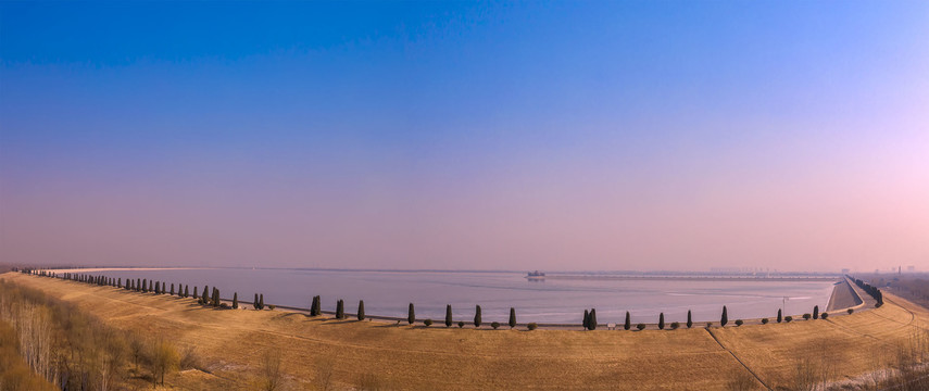 济南玉清湖水库风光