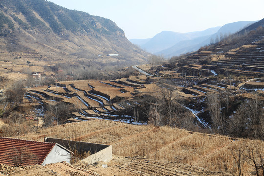 沂蒙山区梯田