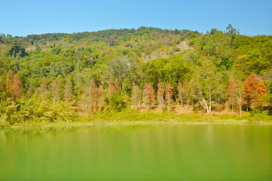 翡翠湖风景