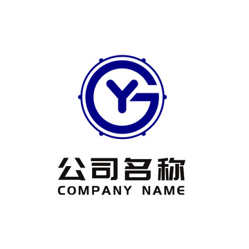 架子鼓音乐logo