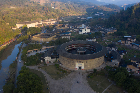 福建龙岩永定土楼