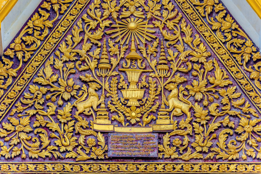 柬埔寨金边大皇宫的装饰
