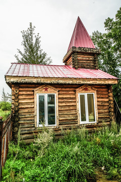 俄式小木屋