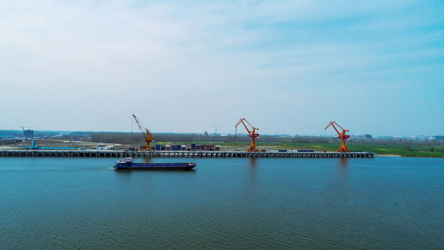 沙洋汉江港码头