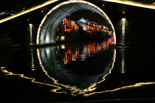 无锡大运河夜景