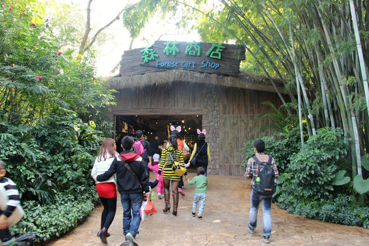 广州长隆野生动物园森林商店