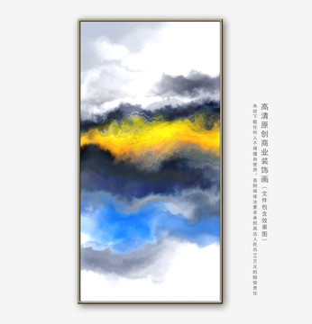 抽象油画