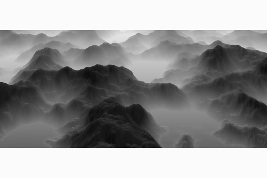 群山山水