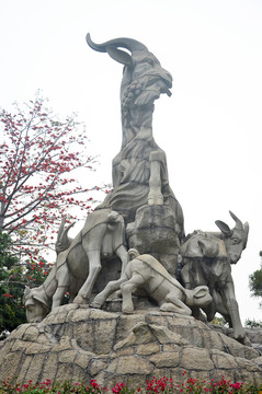 广州五羊雕塑