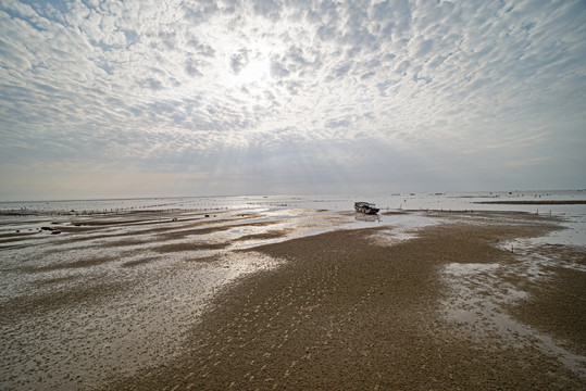 海滩日出