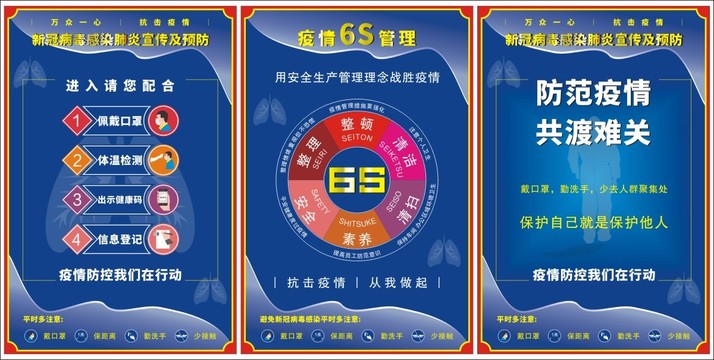 疫情6S加体温检测