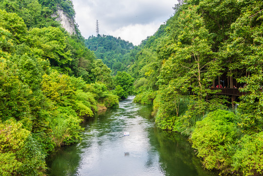 贵州贵阳阿哈湖国家湿地公园