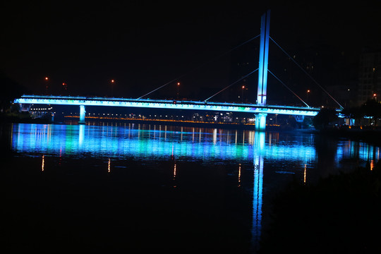 西丽桥灯光夜景