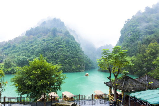 贵州荔波大七孔景区风光