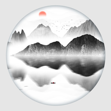 山水画