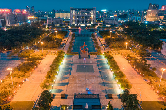 东莞中心广场夜景