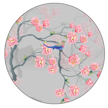 新中式花鸟图