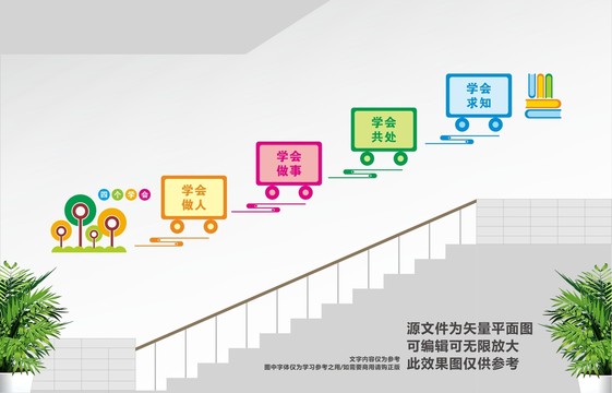 四个学会楼道文化