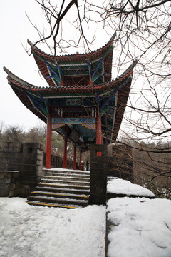 光雾山雪景