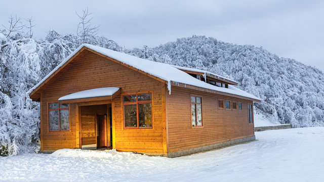 光雾山雪景