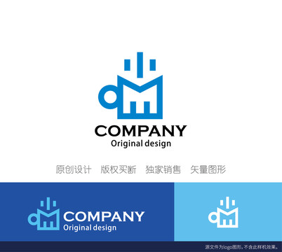 M字母logo设计