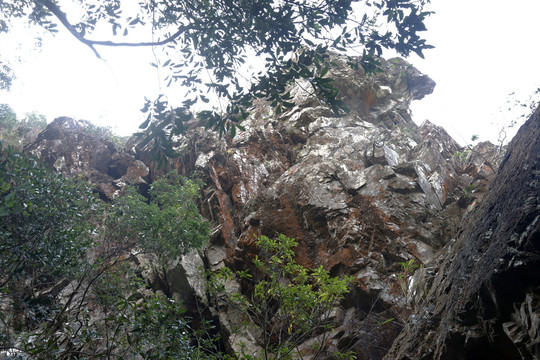 深圳七娘山岩石