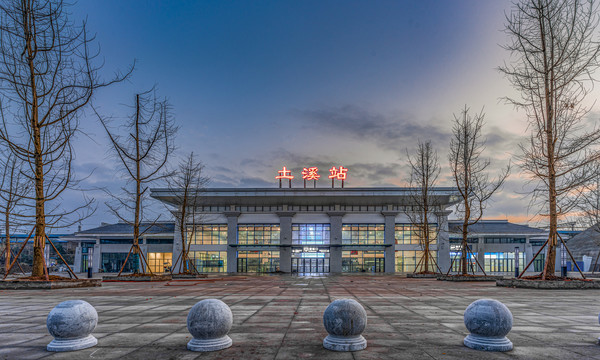 渠县土溪火车站