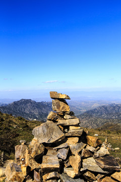 北京市门头沟灵山自然风景区风光