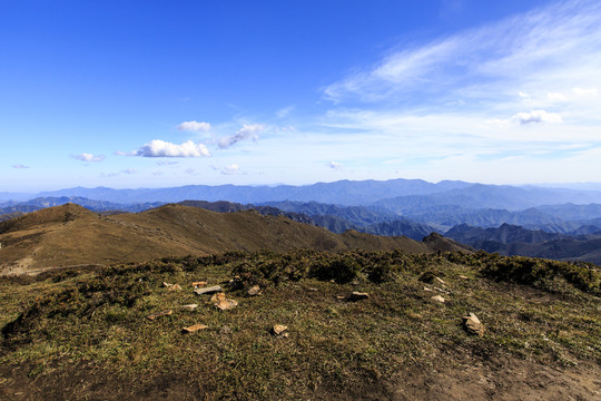 北京市门头沟灵山自然风景区风光