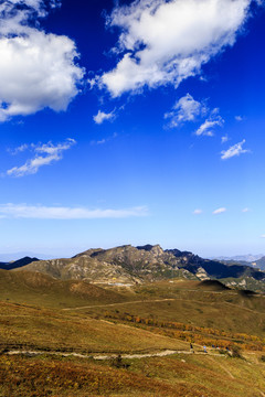 北京市门头沟灵山自然风景区风光