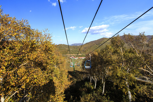 北京市门头沟灵山自然风景区风光