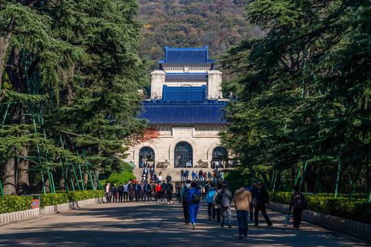 南京中山陵陵门