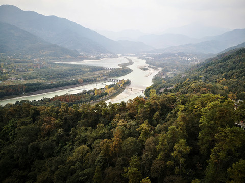 都江堰山水