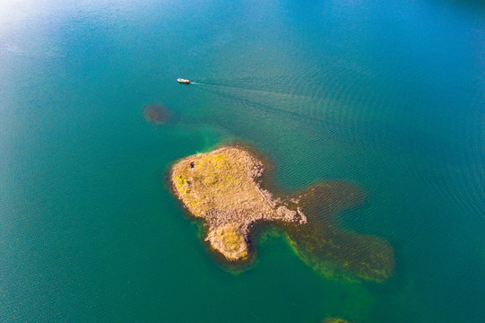 航拍湖南湘西酉水河